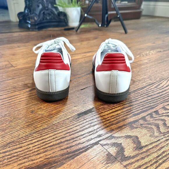 Adidas Samba OG White Better Scarlet (red) IG1025 Sneakers Men's Size 11 - Picture 5 of 8